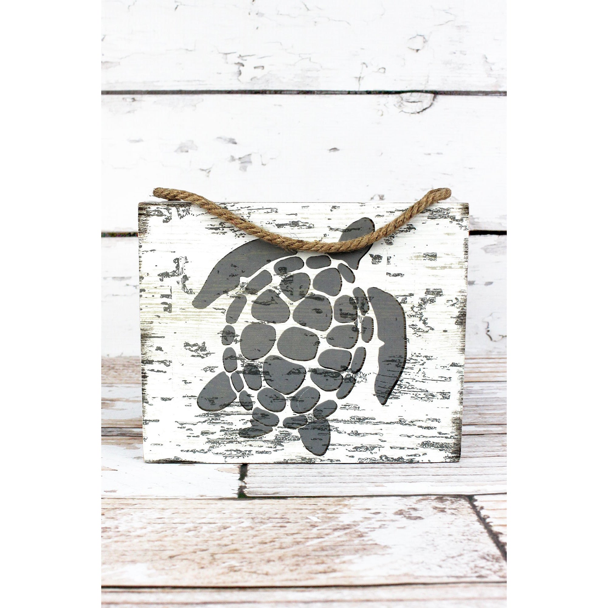 Turtle Wood Box Wall Art - BFF Here