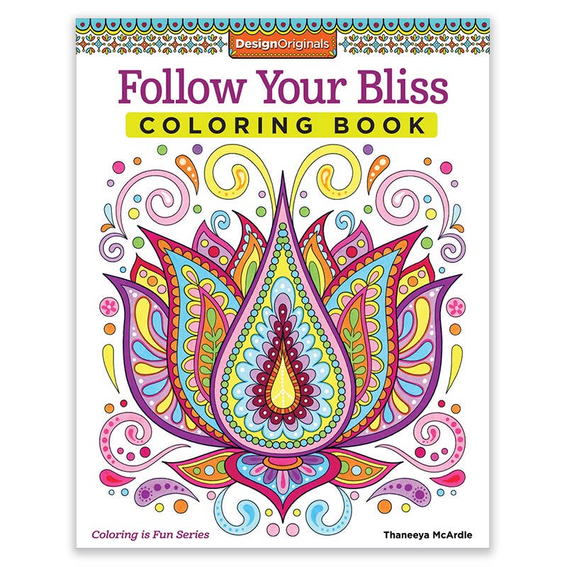 Follow Your Bliss Coloring Book - BFF Here