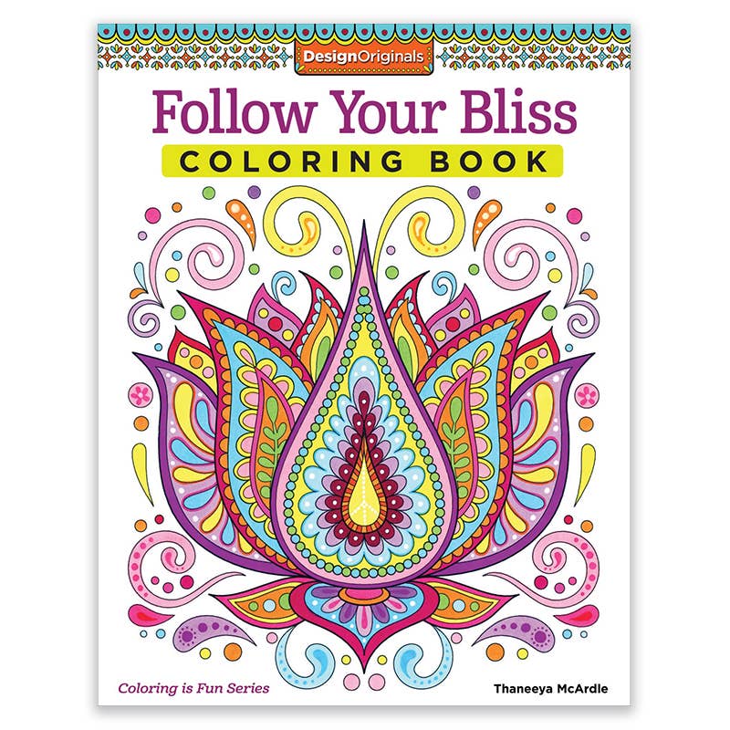 Follow Your Bliss Coloring Book - BFF Here
