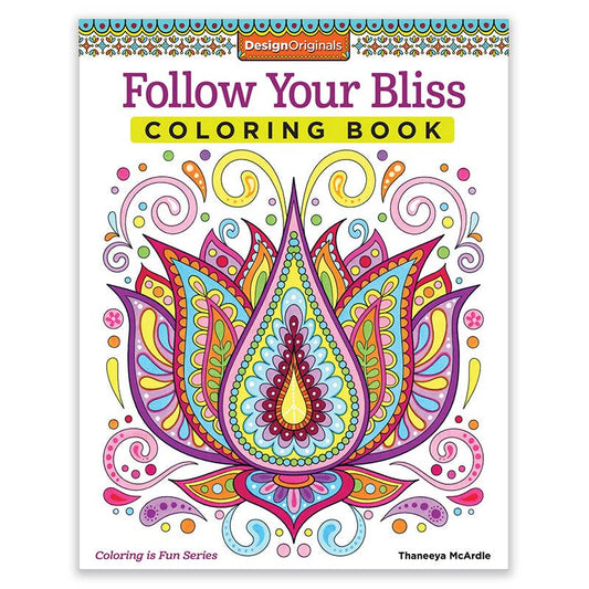 Follow Your Bliss Coloring Book - BFF Here