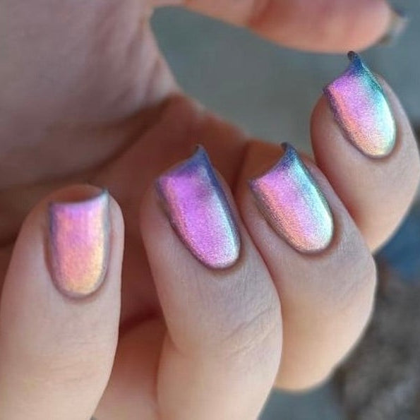 Cotton Candy Glow -- Glow Pop Nail Polish - BFF Here