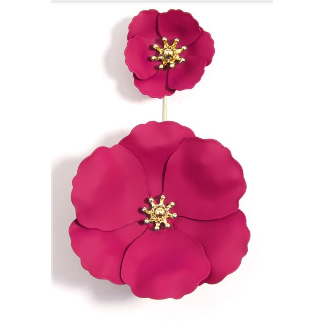 Flower Power Earring-- Choice of Color - BFF Here