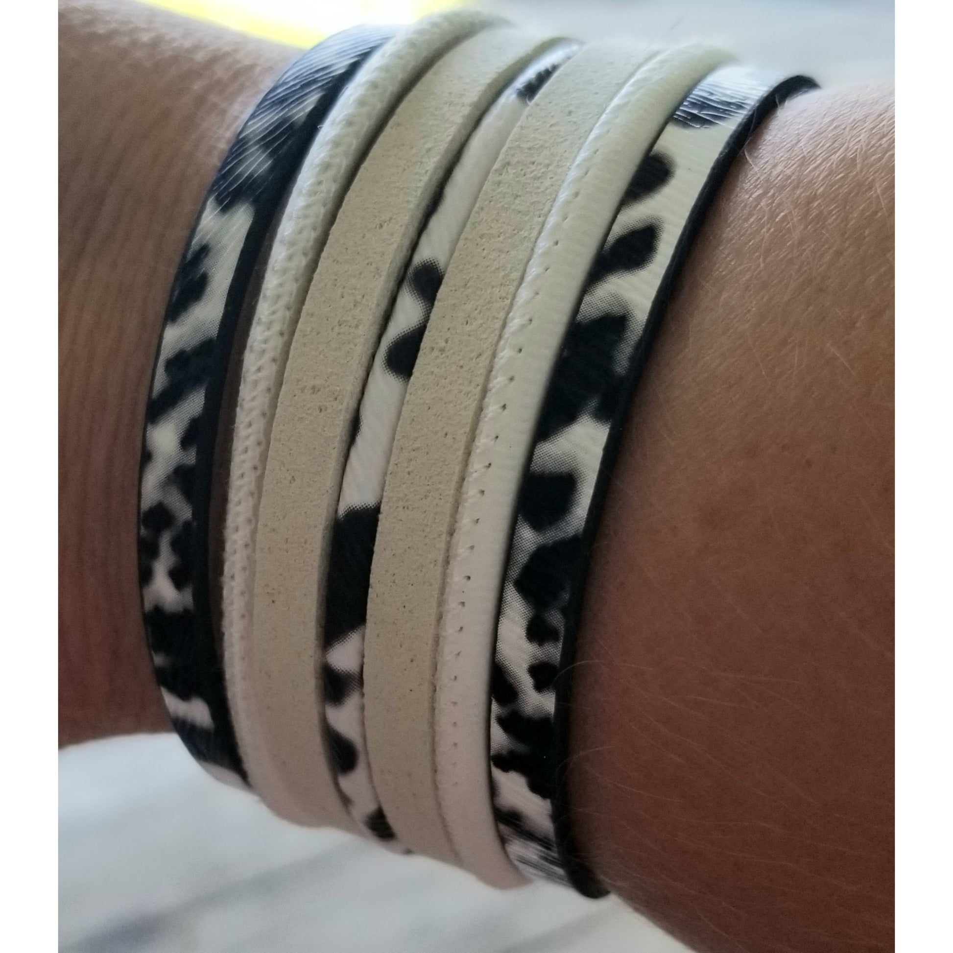 Multi Row Animal Print Bracelet - BFF Here