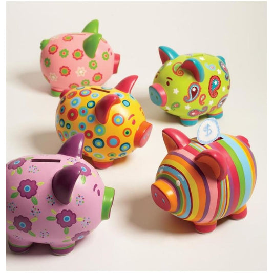 Sweet Savings Piggy Bank -- Choice of Design - BFF Here