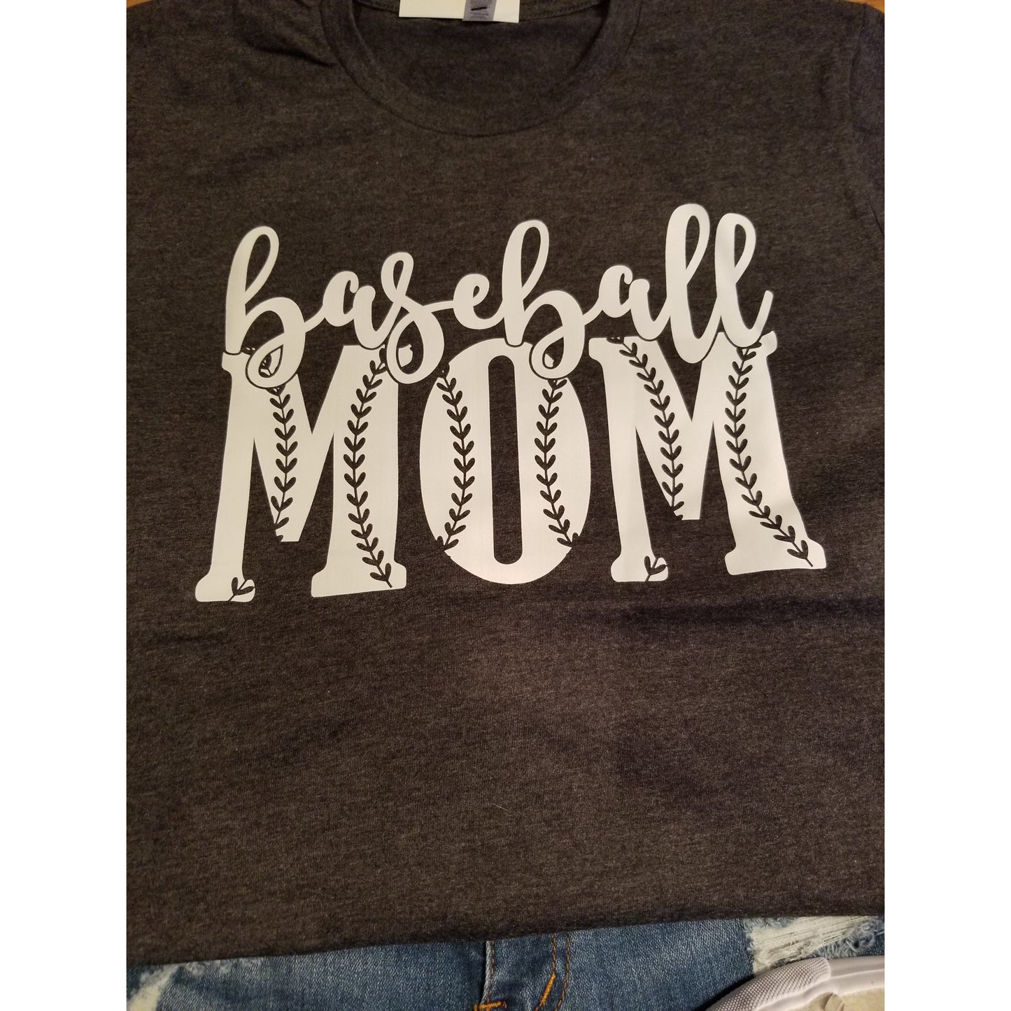 Baseball Mom Tee - BFF Here