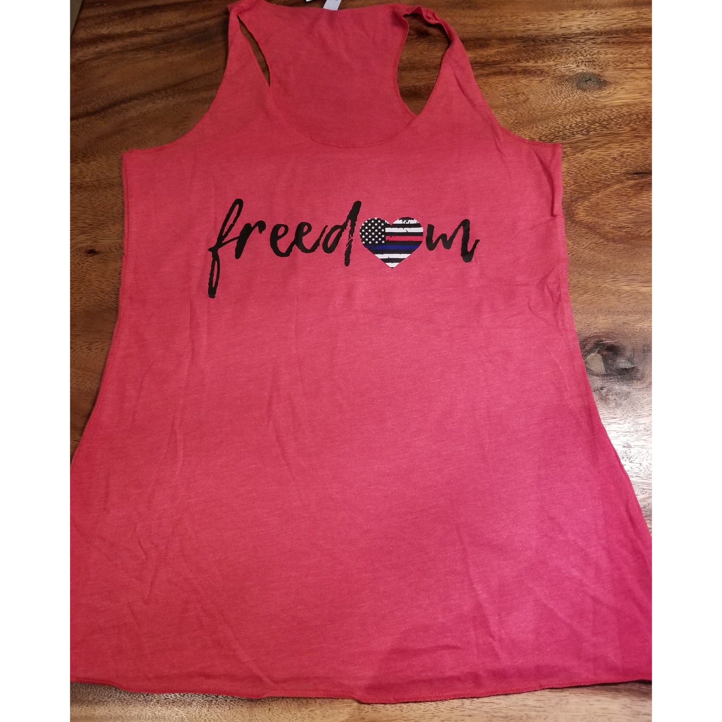 4th of July  Freedom Tank Top -- Choice of Color - BFF Here