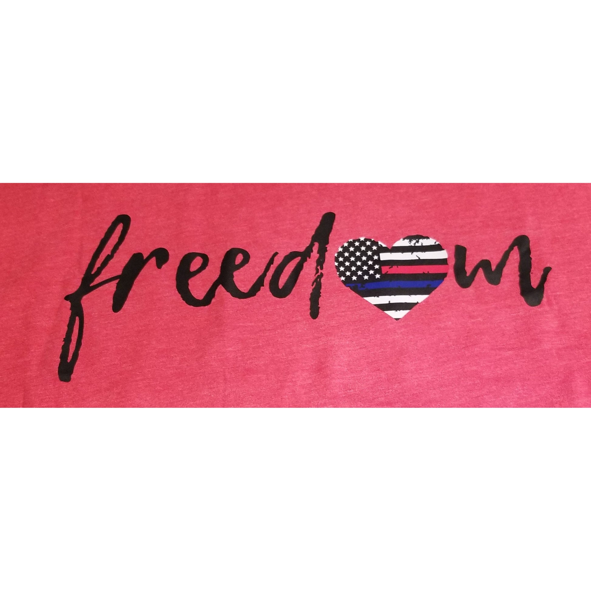 4th of July  Freedom Tank Top -- Choice of Color - BFF Here