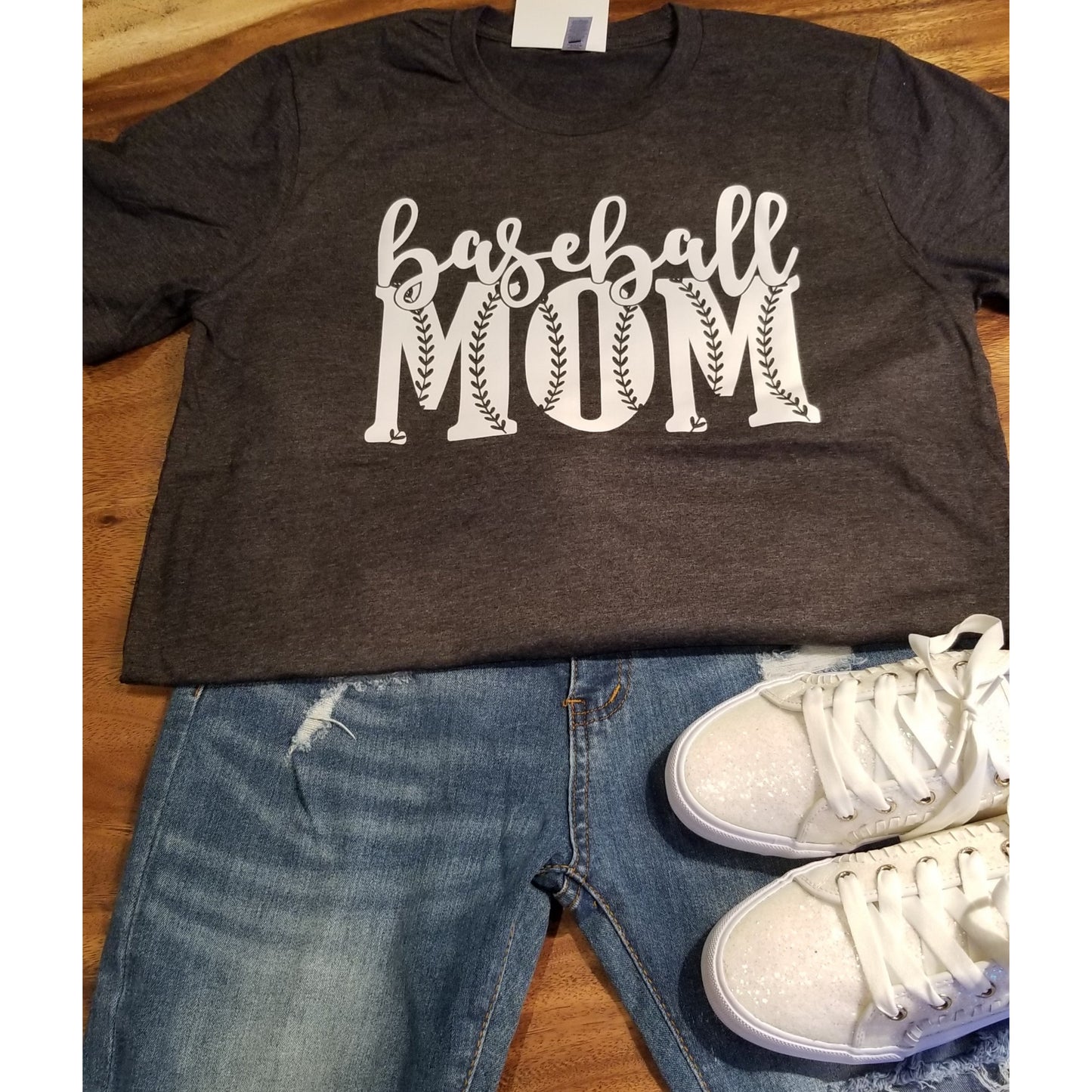 Baseball Mom Tee - BFF Here