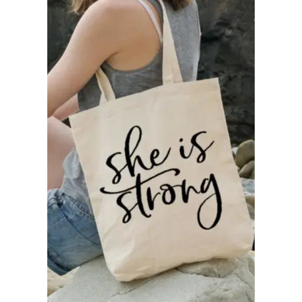 She Is Strong Tote - BFF Here