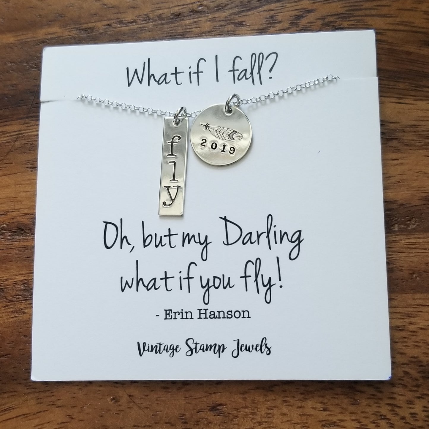 What if You Fly Necklace - BFF Here