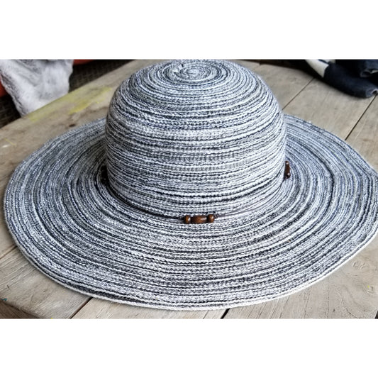 Sun Hat With Bead Band - BFF Here