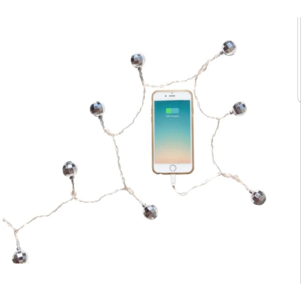 Disco Ball LED iPhone Charger - BFF Here