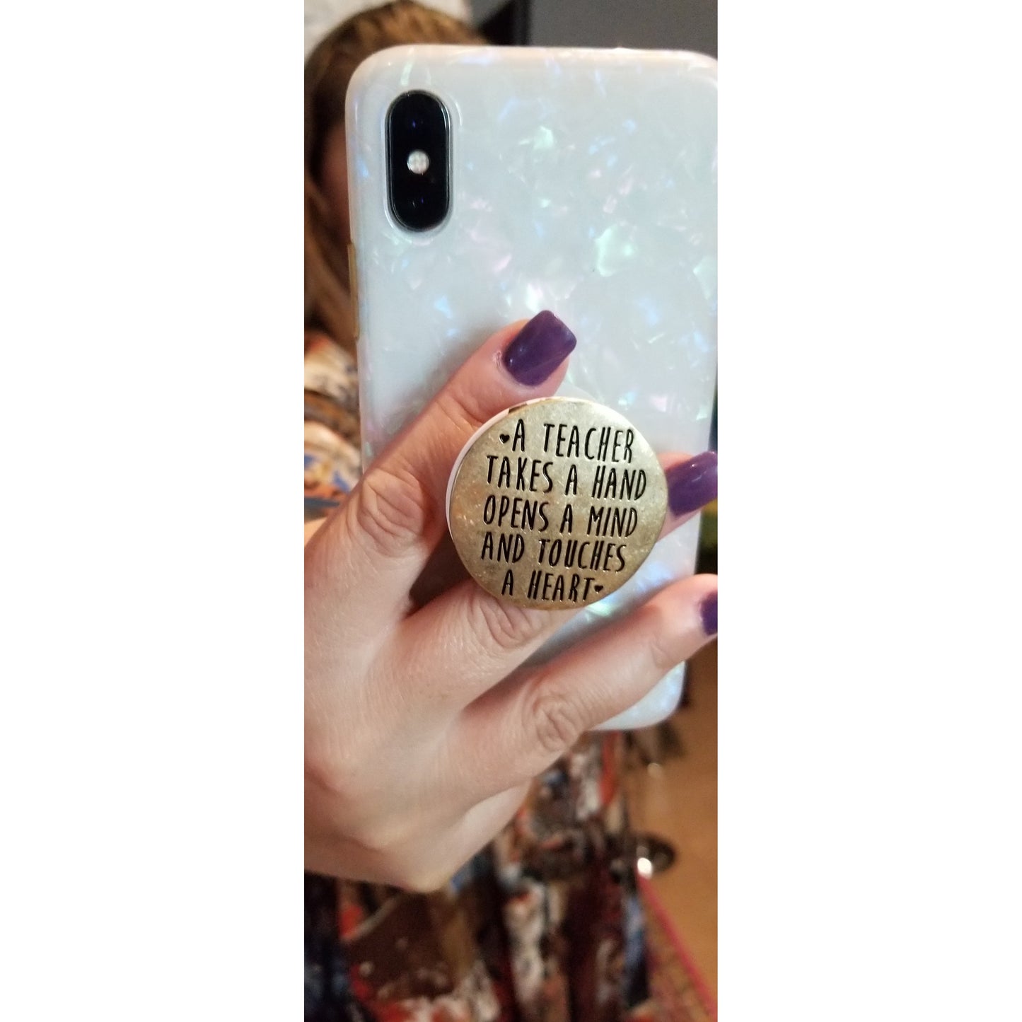 Teacher Phone Accessory - BFF Here