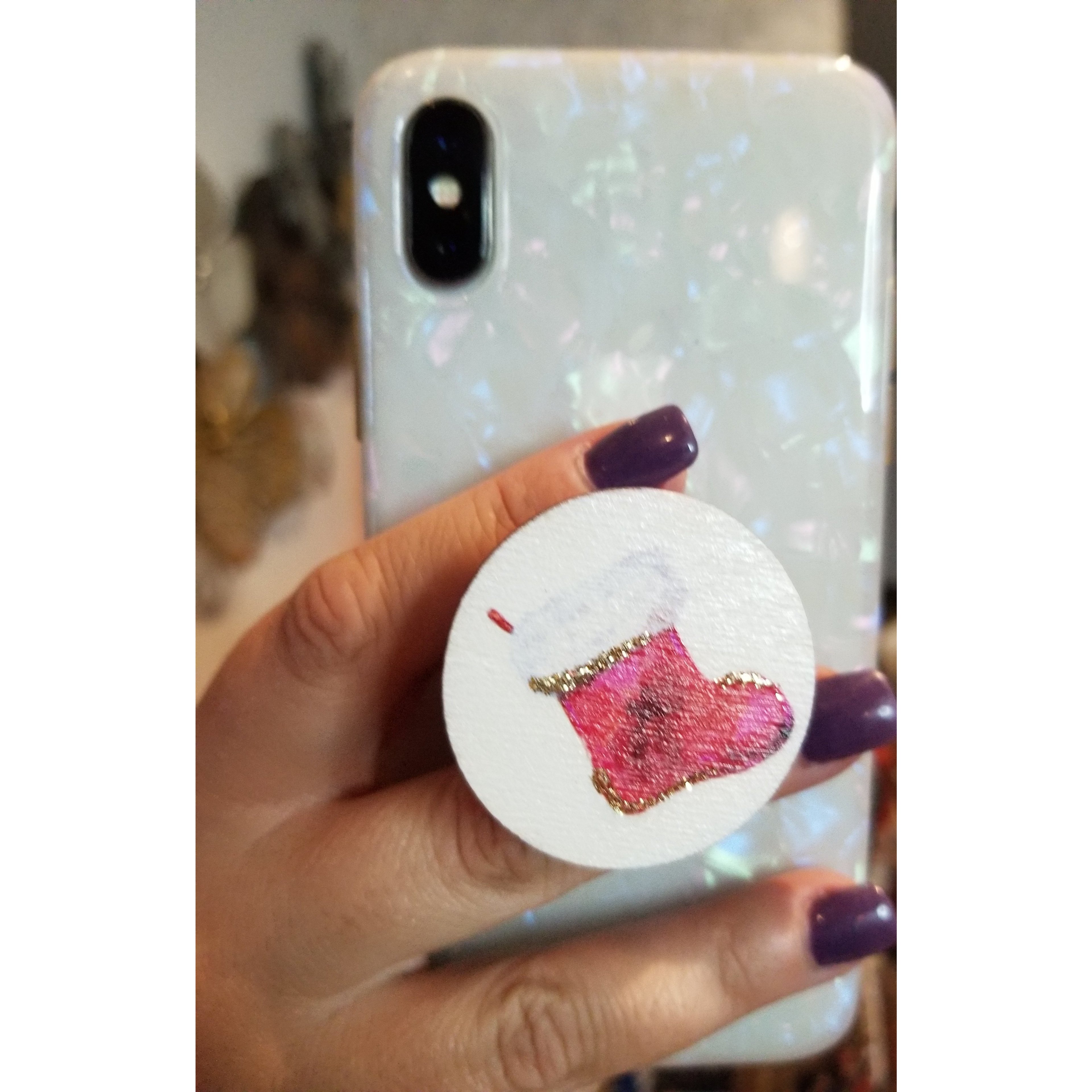 Holiday Phone Accessory -- Choice of Style - BFF Here
