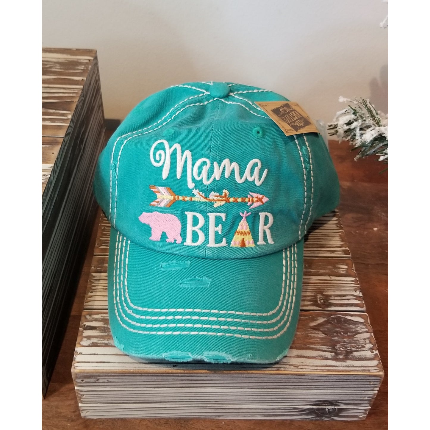 Mama Bear Hat-- Choice of Color - BFF Here