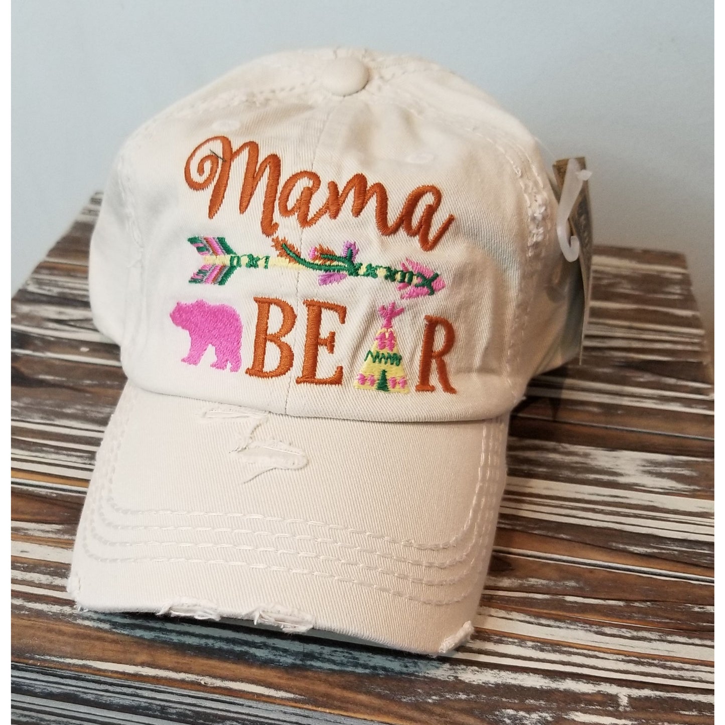 Mama Bear Hat-- Choice of Color - BFF Here