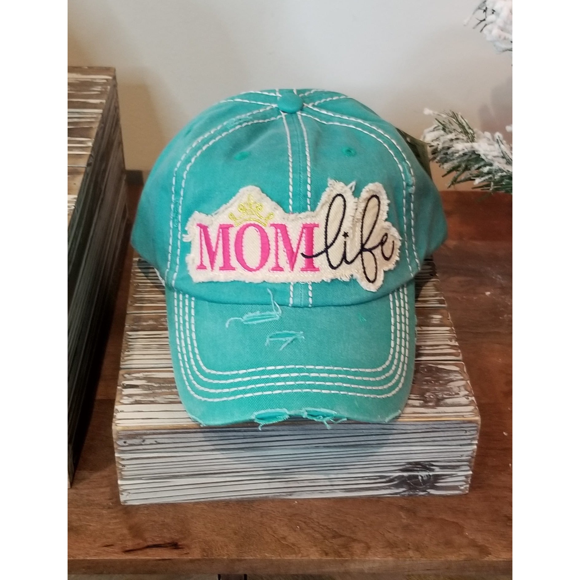 Mom Life Hat-- Choice of Color - BFF Here