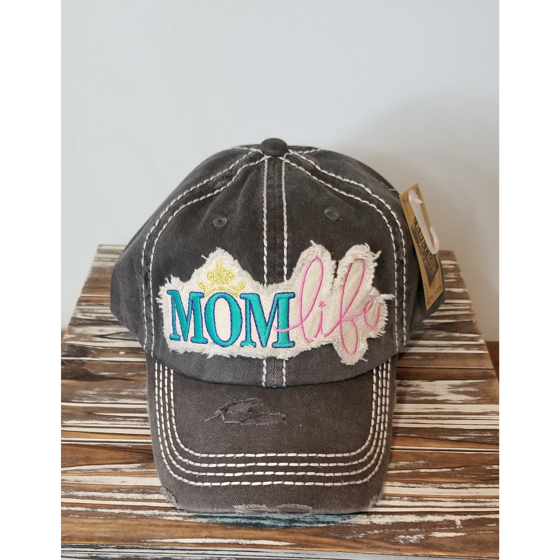 Mom Life Hat-- Choice of Color - BFF Here