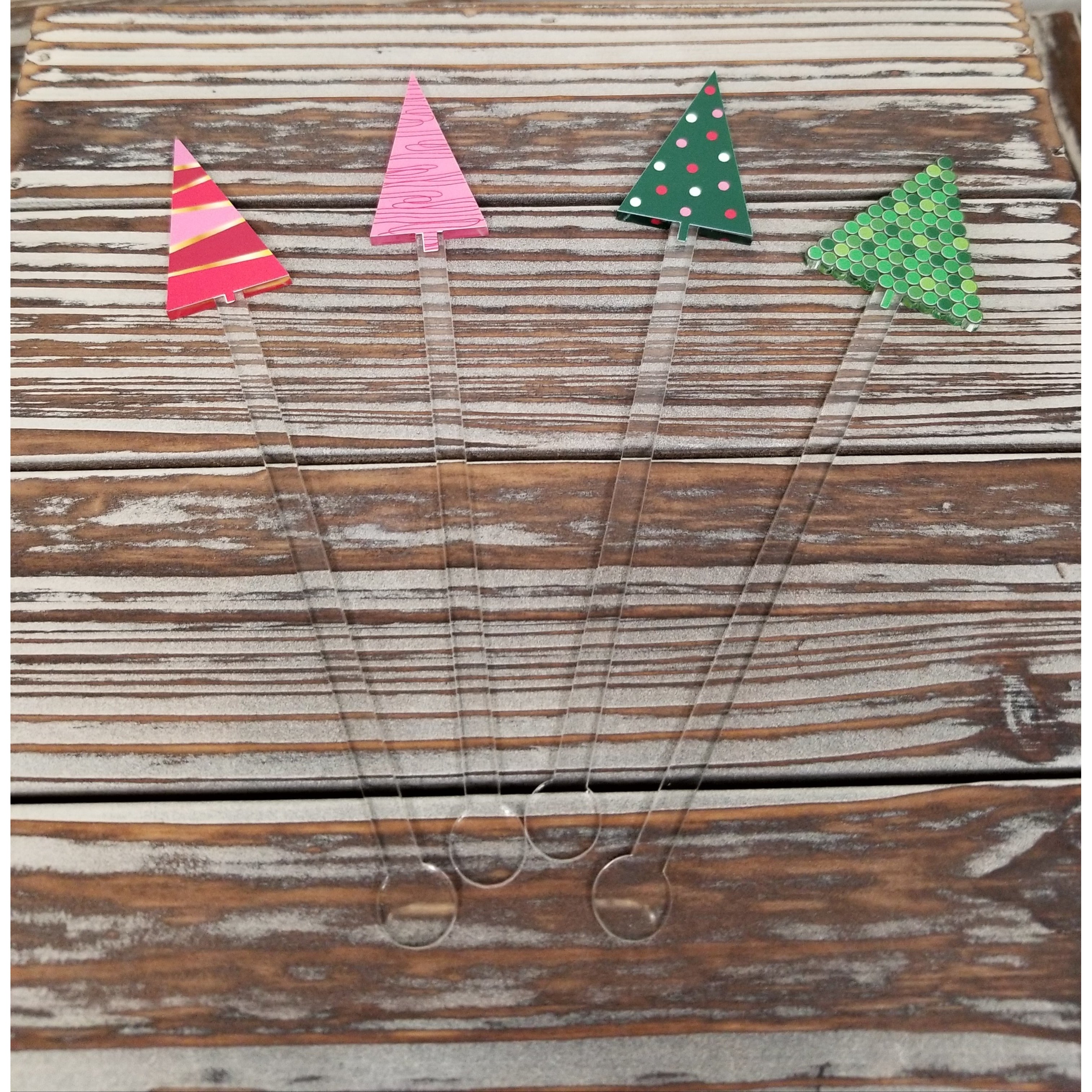 Christmas Stir Sticks -- Choice of Style - BFF Here