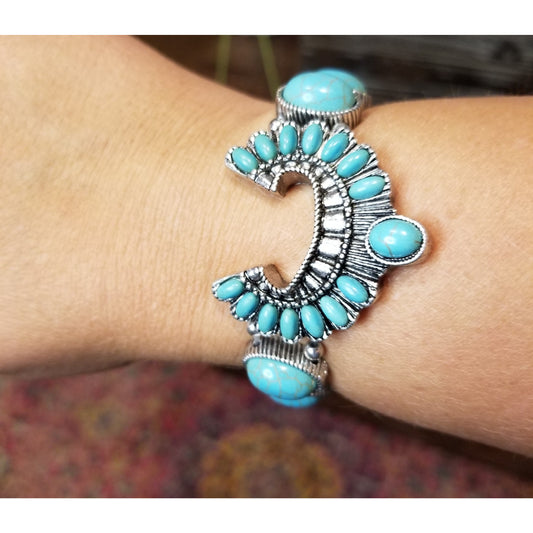 Horseshoe Turquoise Bracelet - BFF Here