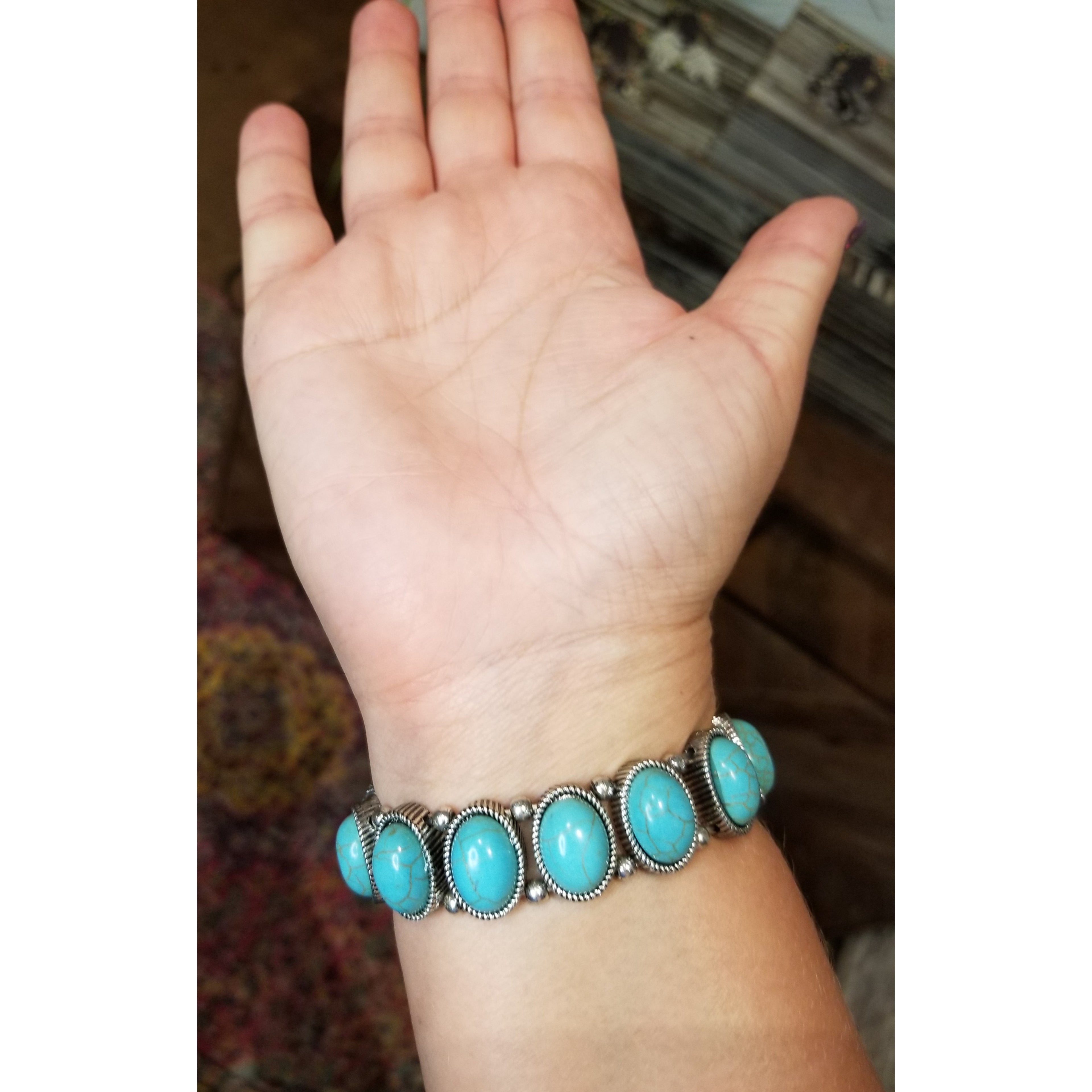 Horseshoe Turquoise Bracelet - BFF Here