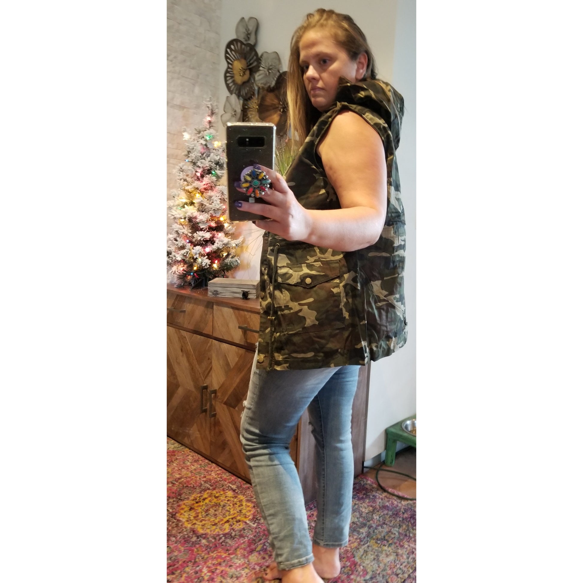 Camouflage Vest -- Choice of Size - BFF Here