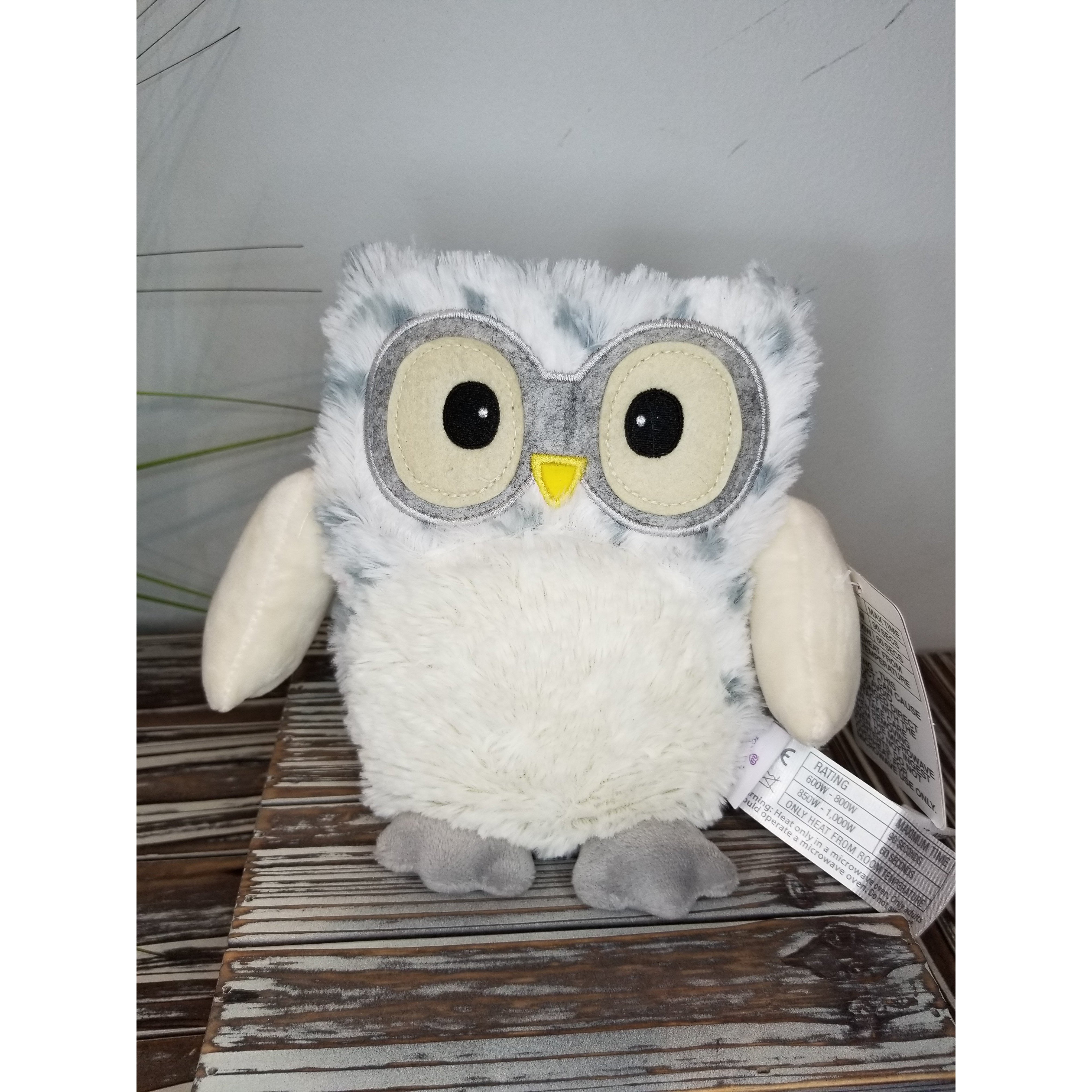 Hooty microwaveable plush deals