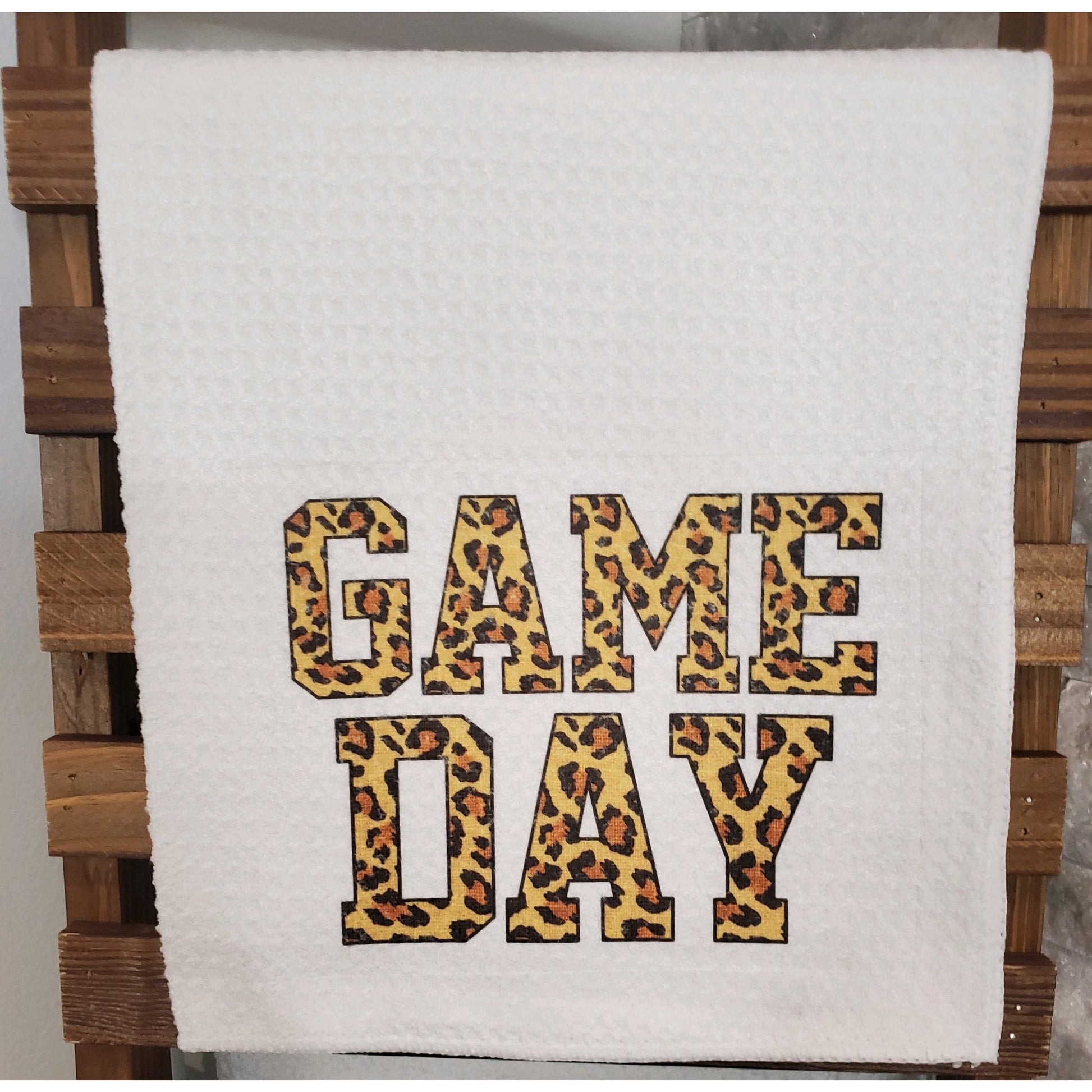 Game Day Kitchen Towel - BFF Here