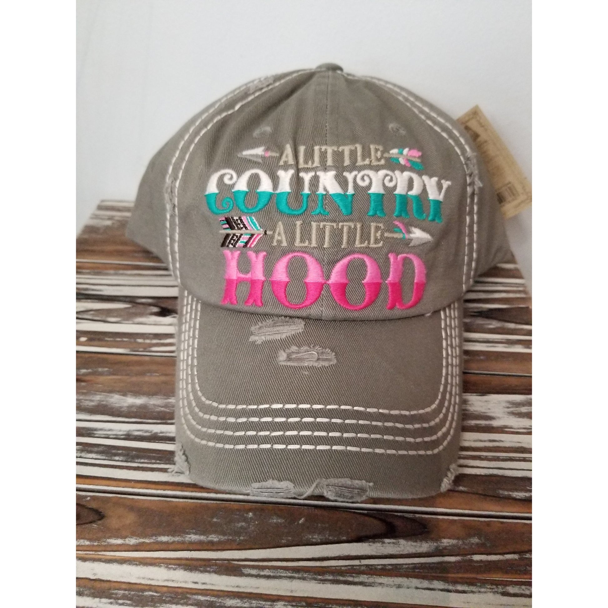 A Little Country A Little Hood Hat -- Choice of Color - BFF Here