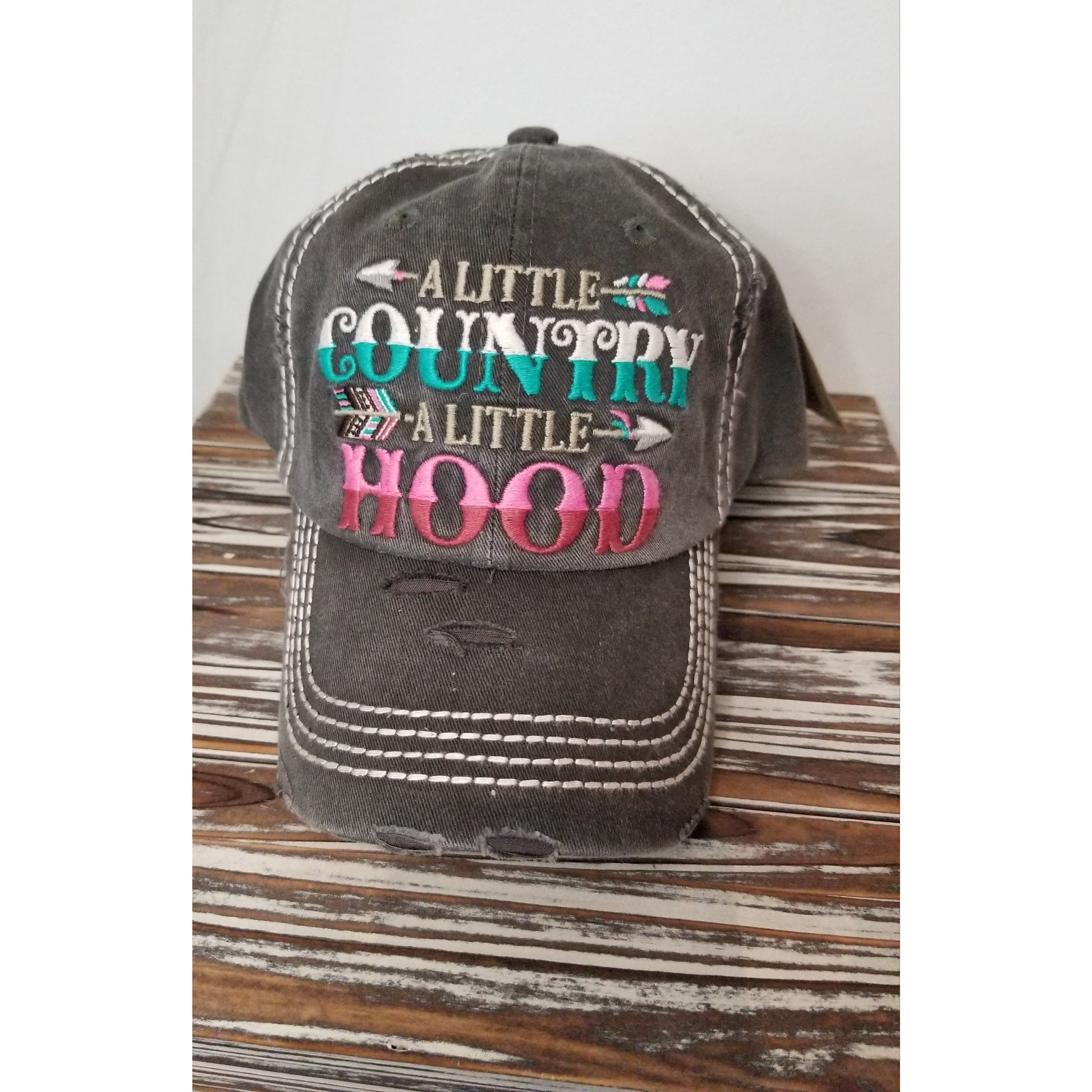 A Little Country A Little Hood Hat -- Choice of Color - BFF Here