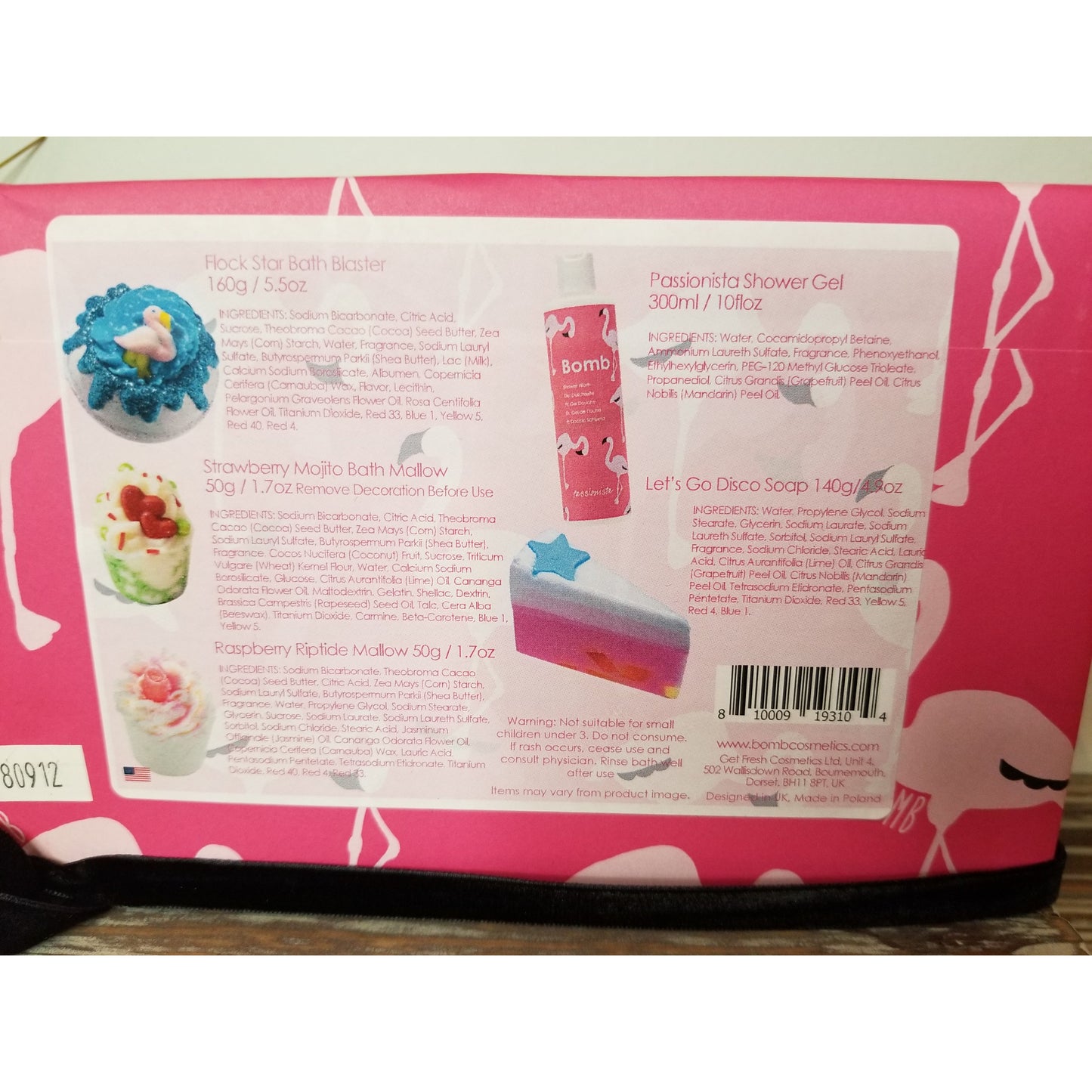 Let's Flamingle Gift Pack by Bomb Cosmetics - BFF Here