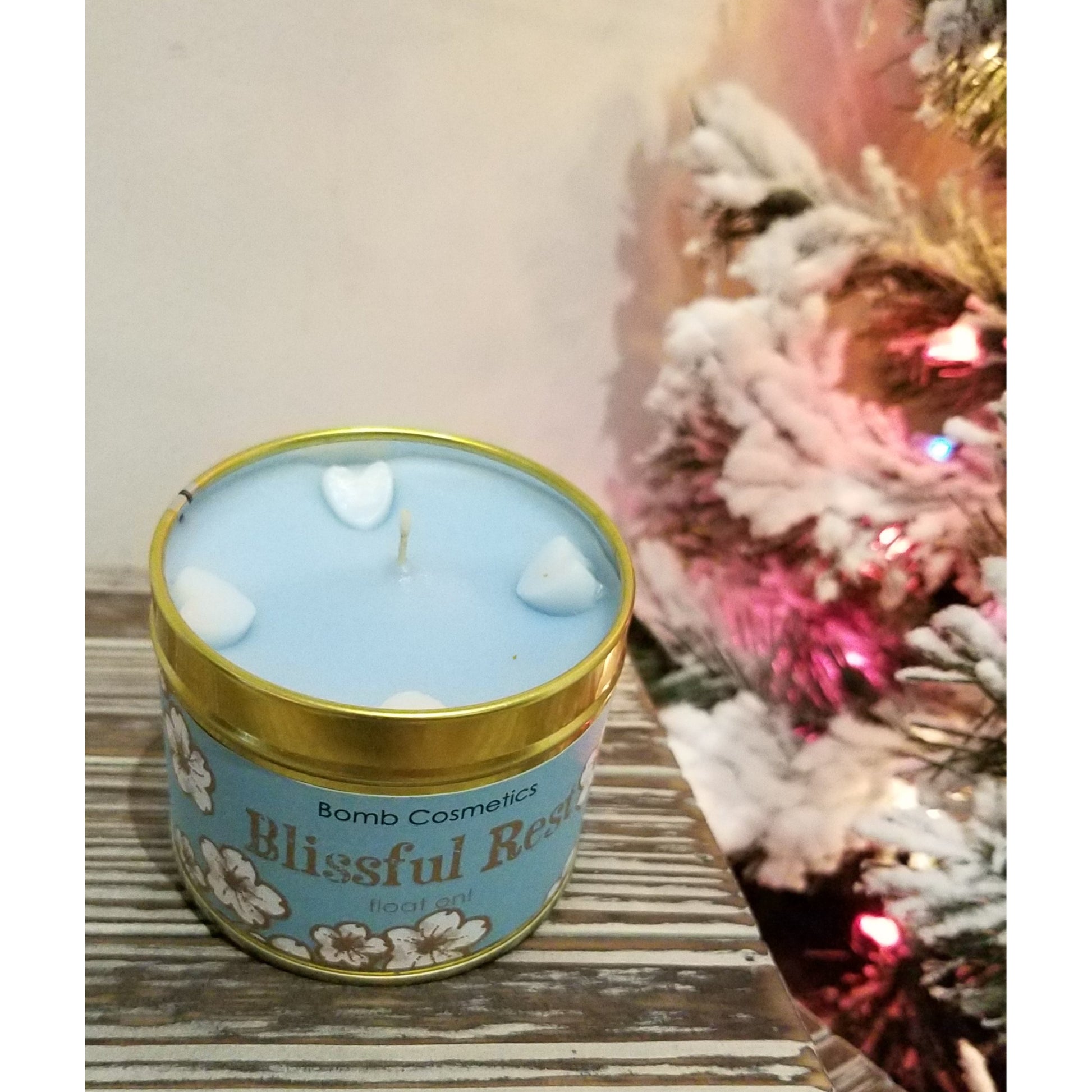 Blissful Rest Tin Candle by Bomb Cosmetics - BFF Here