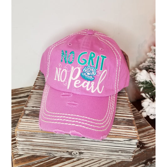 No Grit No Pearl Hat -- Choice of Color - BFF Here