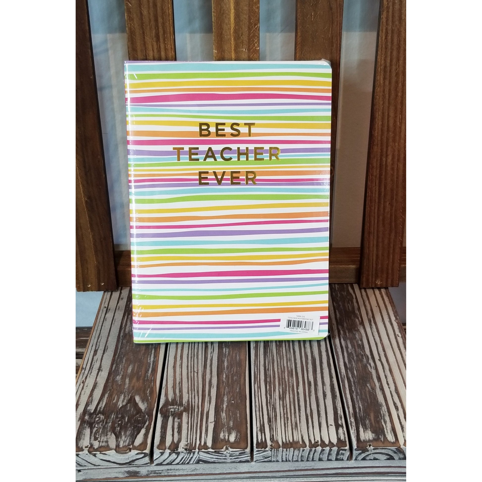 Best Teacher Ever Notebook Set - BFF Here