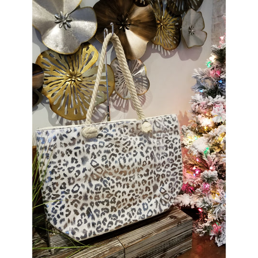 Leopard Tote Bag - BFF Here