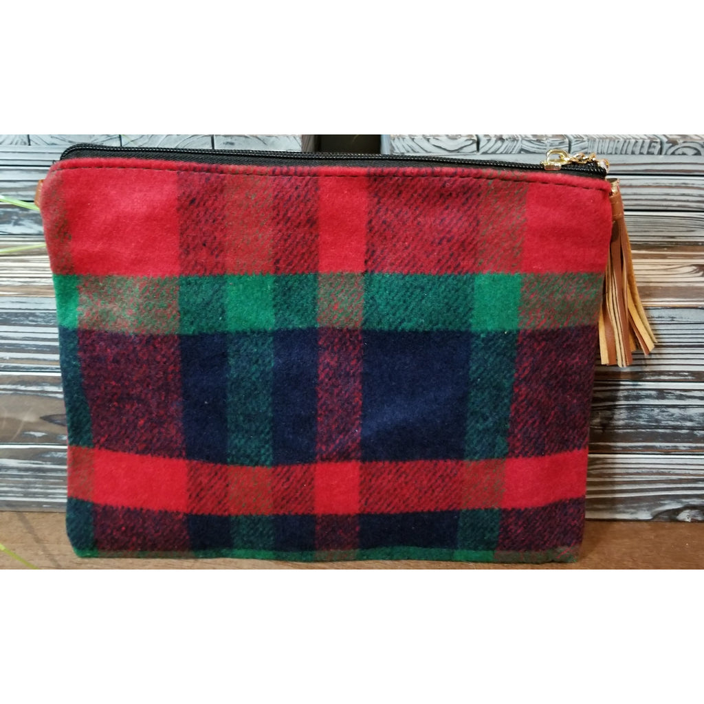 Plaid Convertible Handbag - Choice of Color - BFF Here