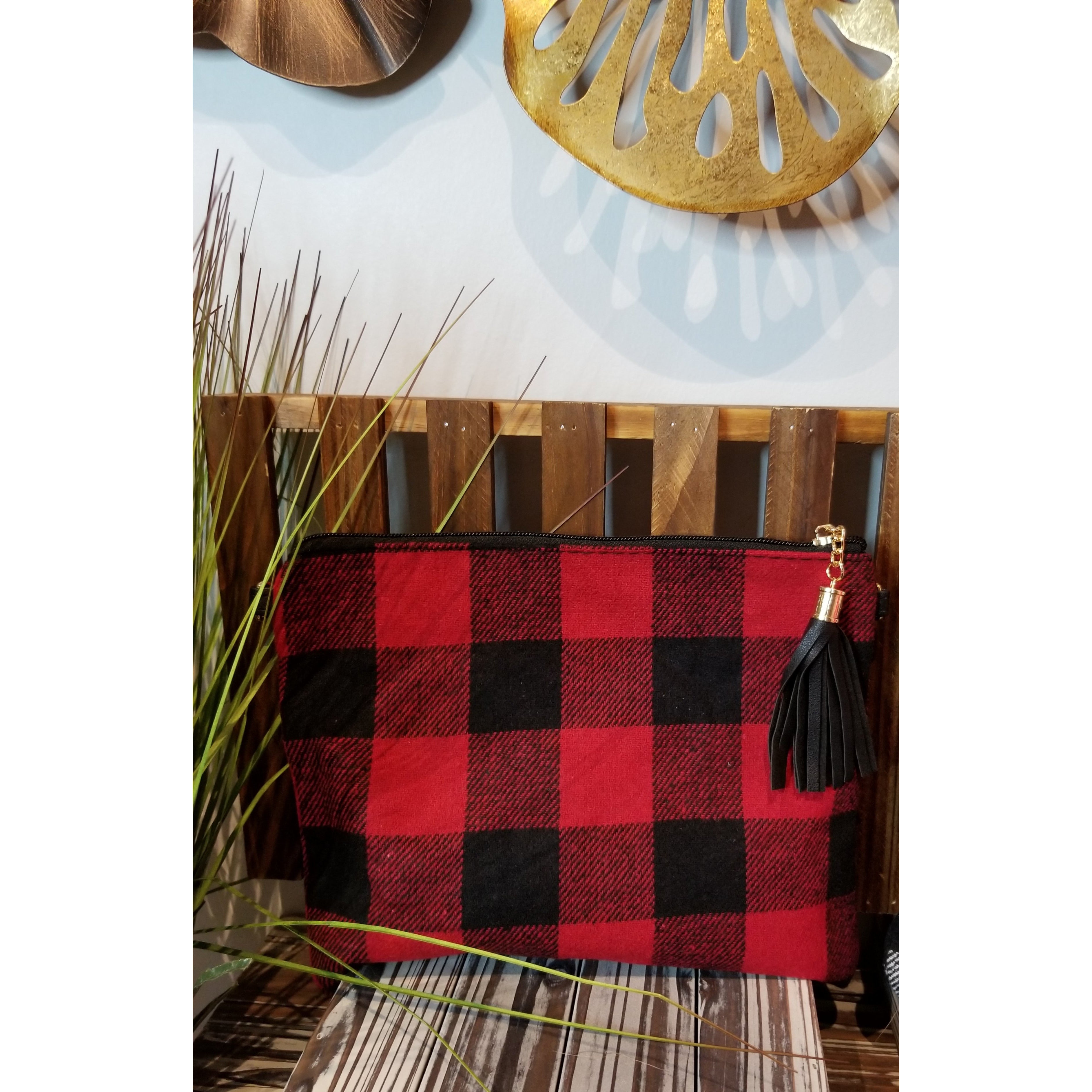 Plaid Convertible Handbag - Choice of Color - BFF Here