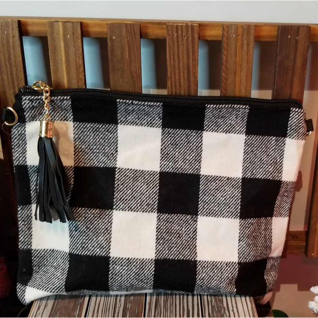 Plaid Convertible Handbag - Choice of Color - BFF Here
