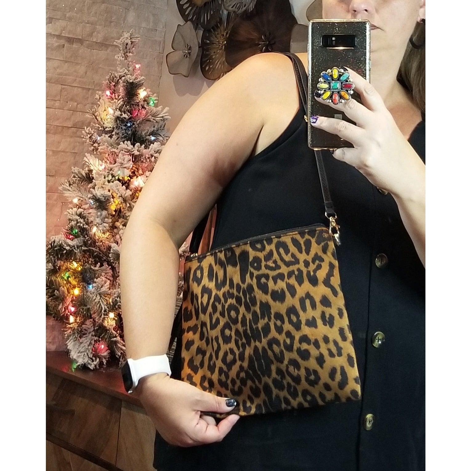 Leopard Convertible Handbag - BFF Here