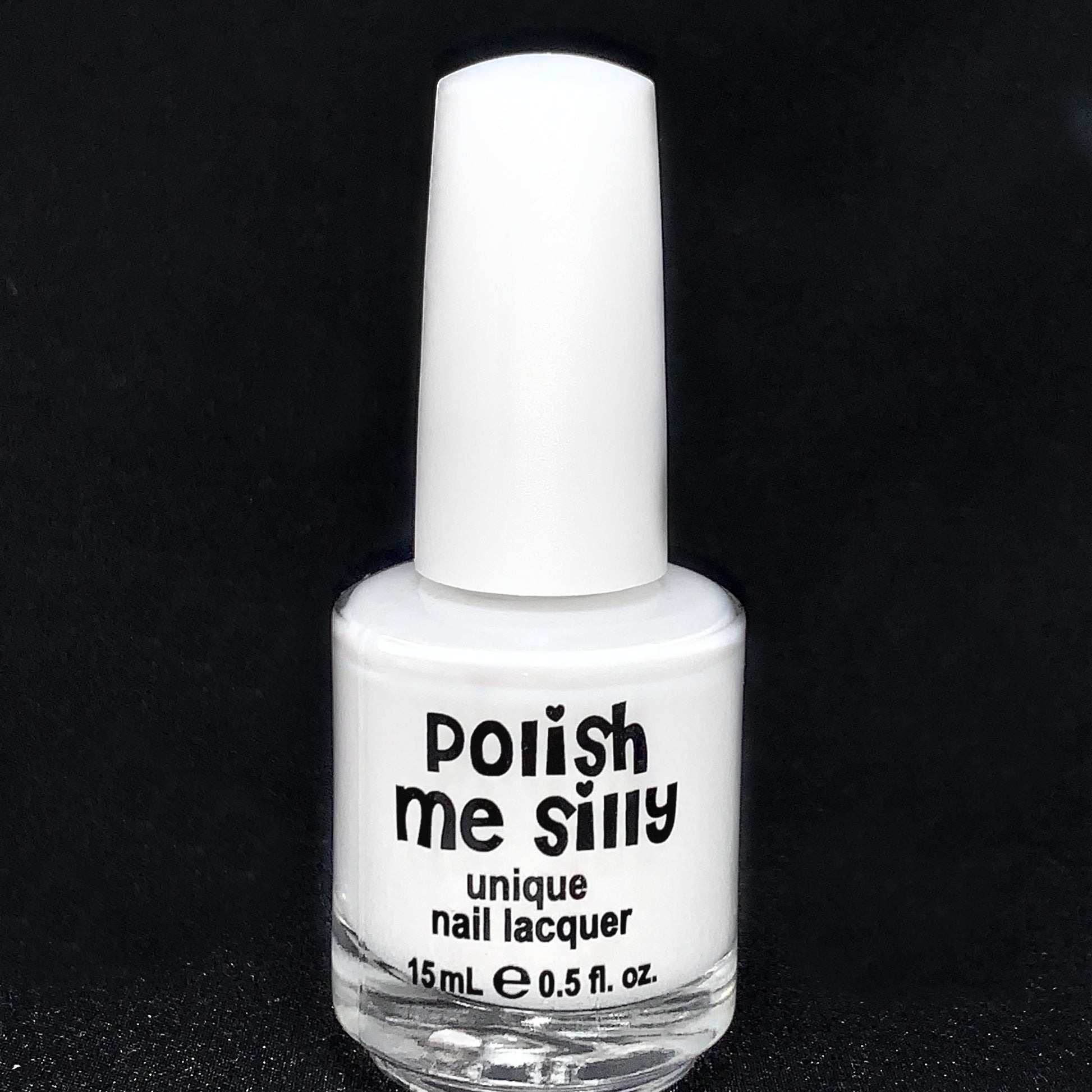 Whisper White - Solid White Creme Polish - BFF Here