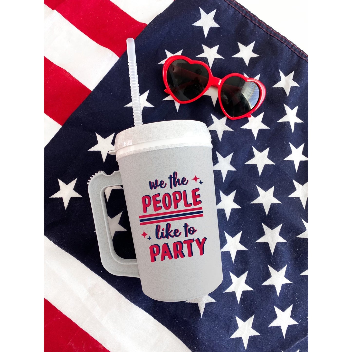 Thermo Jug - We The People Like to Party - BFF Here