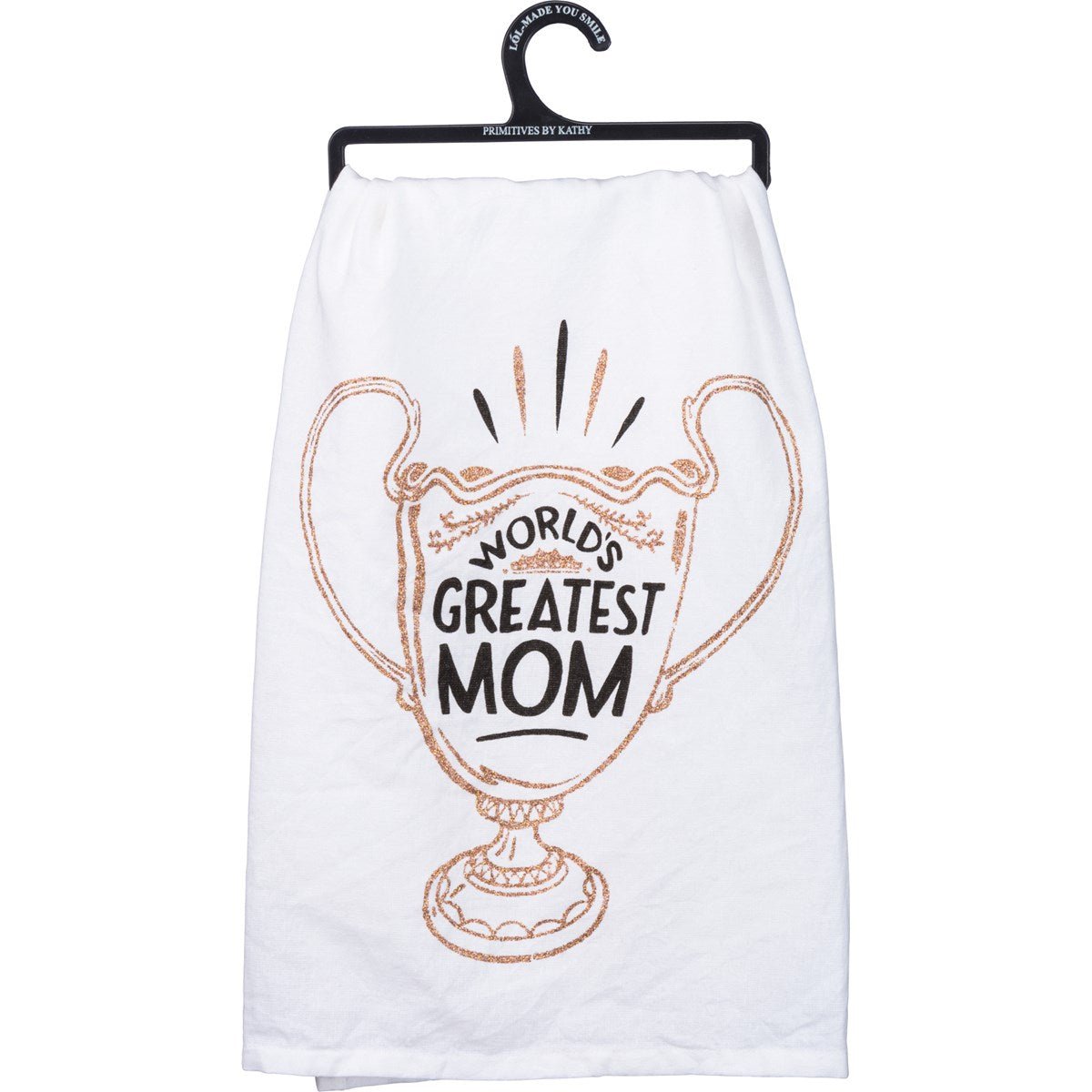 World's Greatest Mom - Kitchen Towel - BFF Here