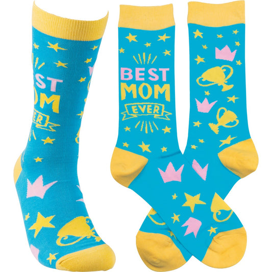 Best Mom Ever - Socks - BFF Here