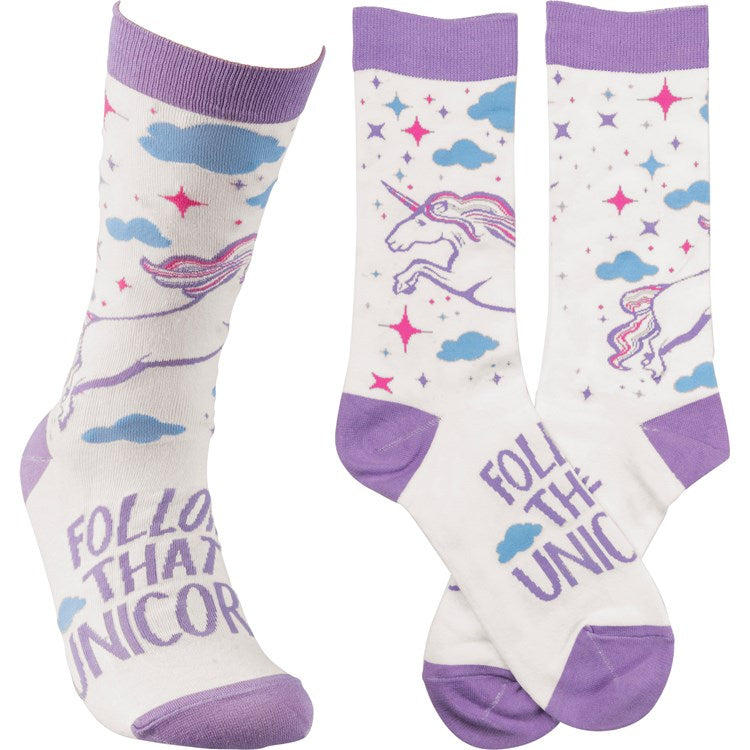 Follow That Unicorn - Socks - BFF Here