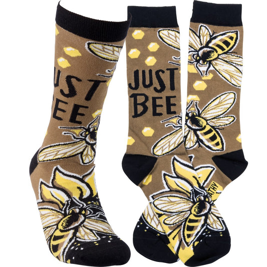 Just Bee - Socks - BFF Here