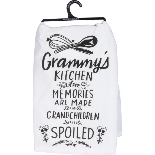 Grammy's Kitchen Where Memories - Kitchen Towel - BFF Here