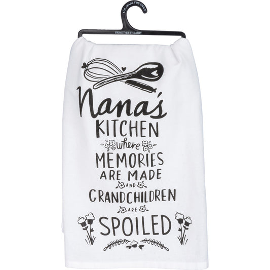 Nana's Kitchen Where Memories - Kitchen Towel - BFF Here