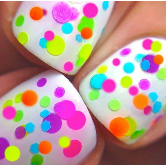 Flirty - Polka Dot Nail Polish - BFF Here