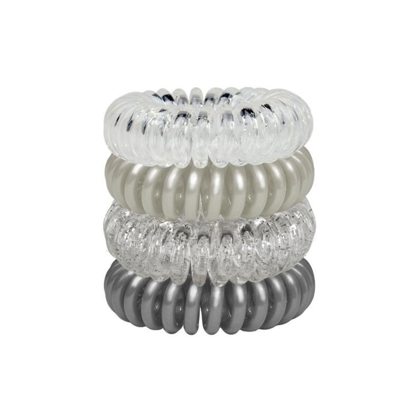 Charcoal Hair Coils - Pack of 4 - BFF Here