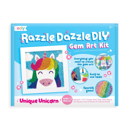 Razzle Dazzle DIY Gem Art Kit: Unique Unicorn - BFF Here